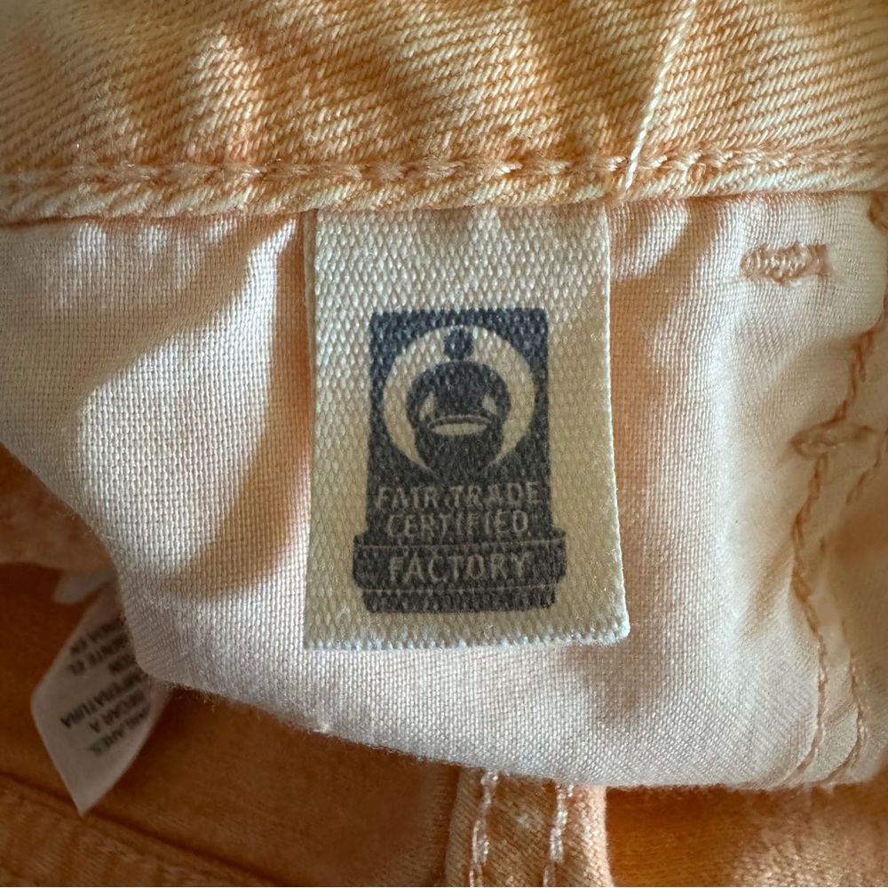 Universal Thread Orange Vintage Midi Jean Shorts, 4 - Picture 12 of 13